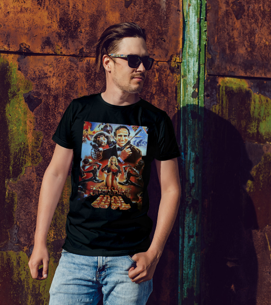 Unmasking The Idol Movie With Spy And Ninja Imagery T-Shirt