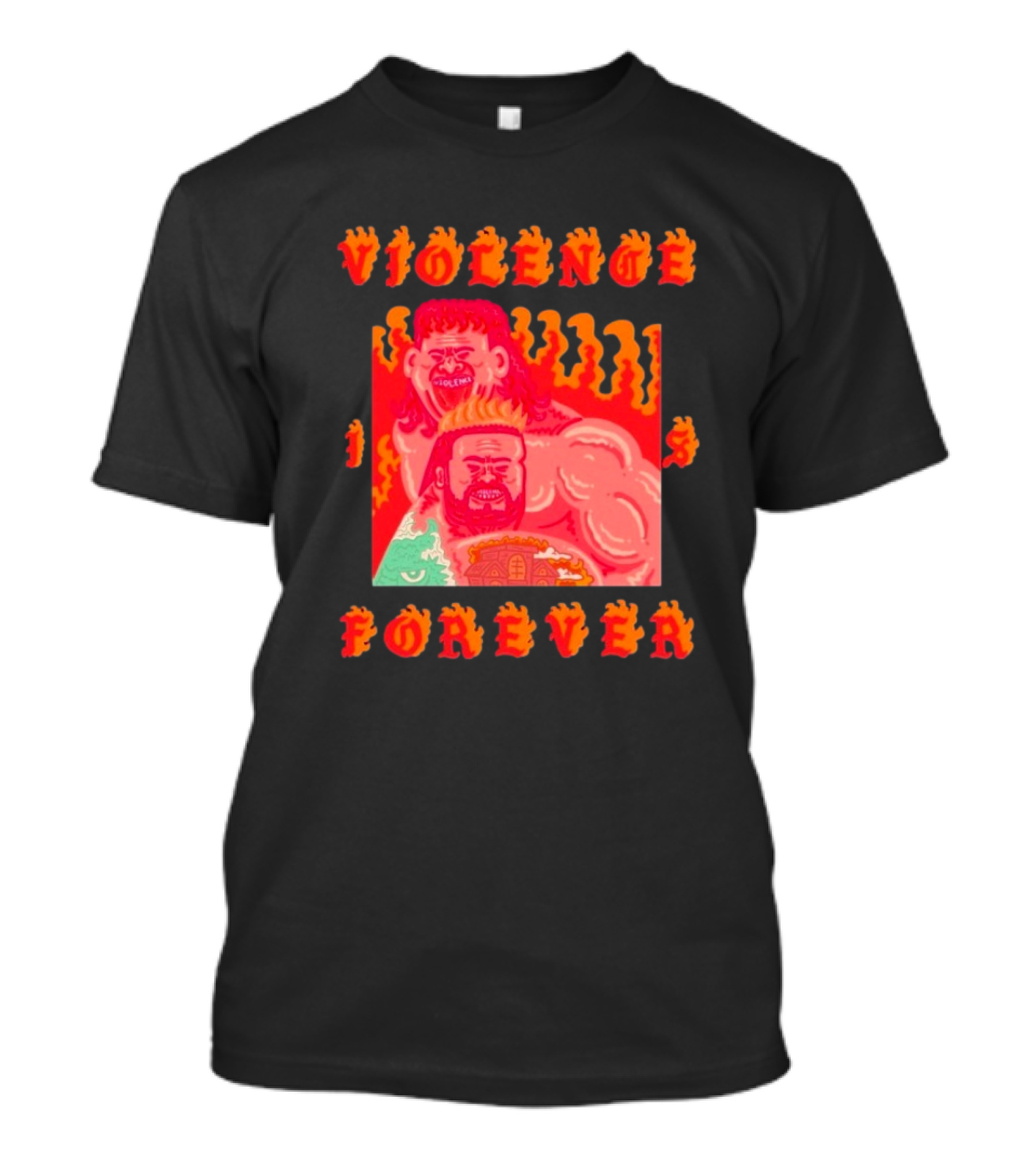 Violence Is Forever Monsters T-Shirt