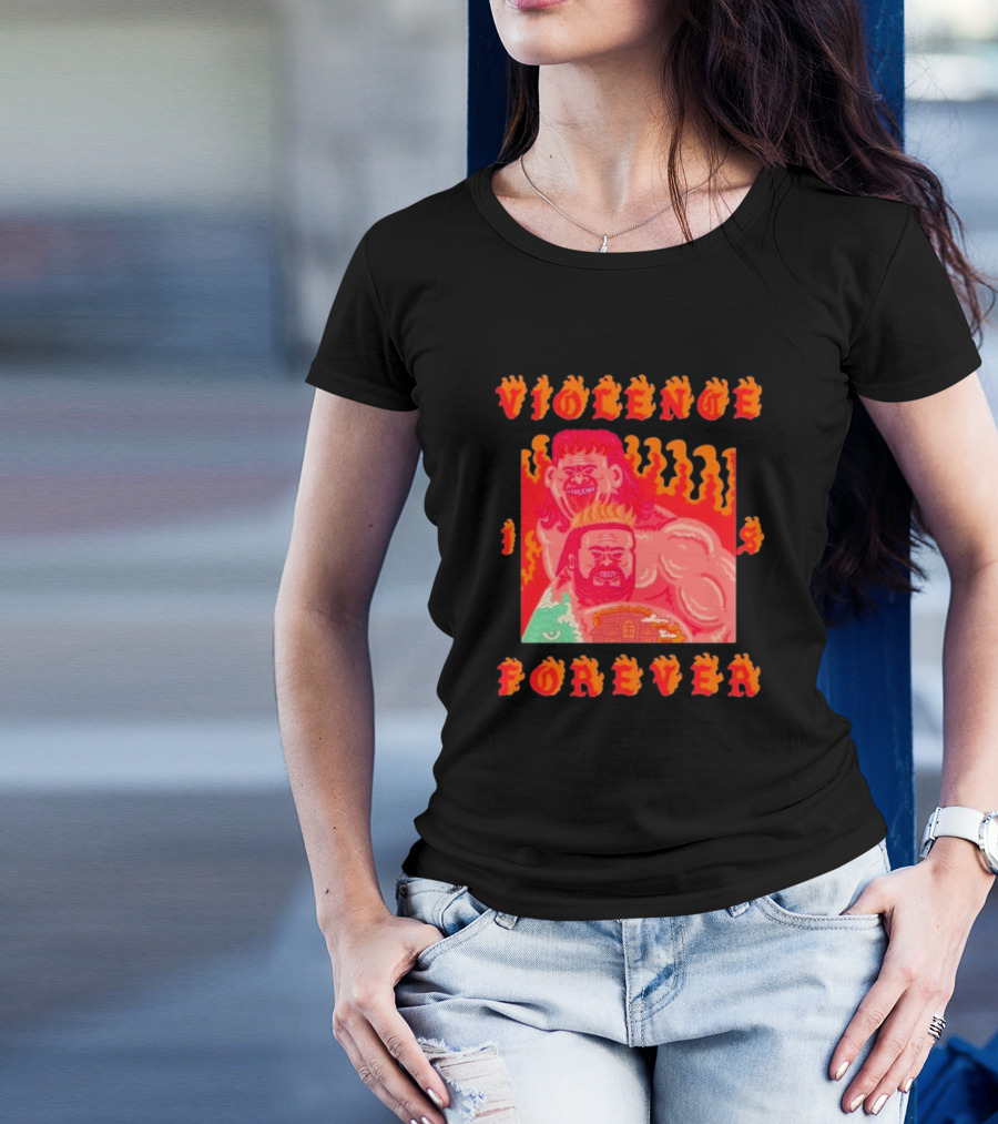 Violence Is Forever Monsters T-Shirt