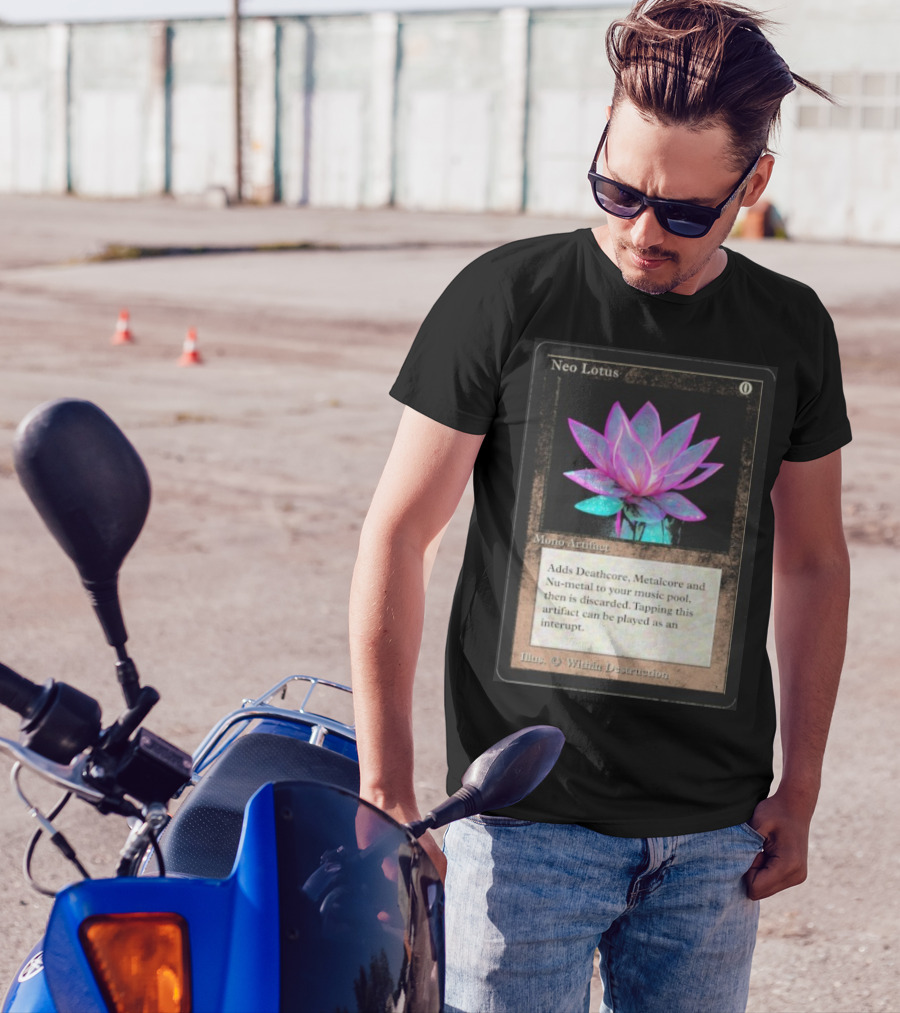 Neo Lotus Mono Artifact Adds Deathcore Metalcore Nu-Metal Within Destruction T-Shirt