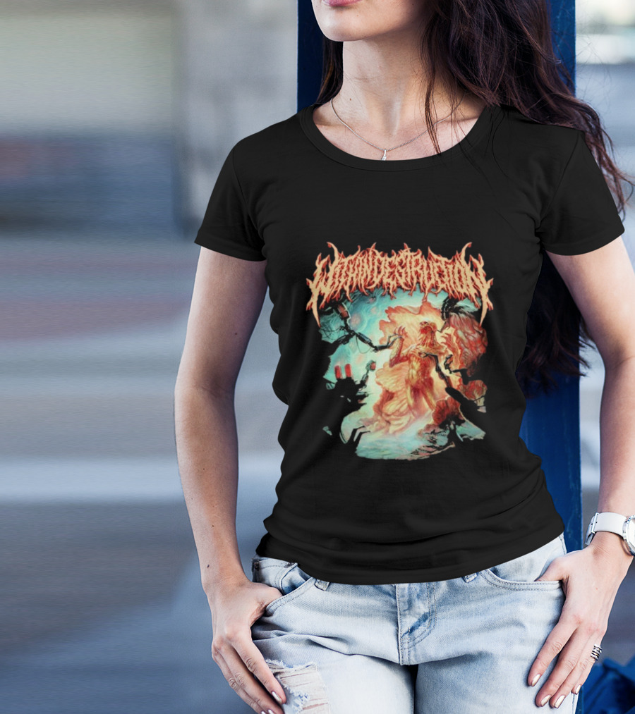 Within Destruction Rebirth Cybernetic Creature Transformation T-Shirt