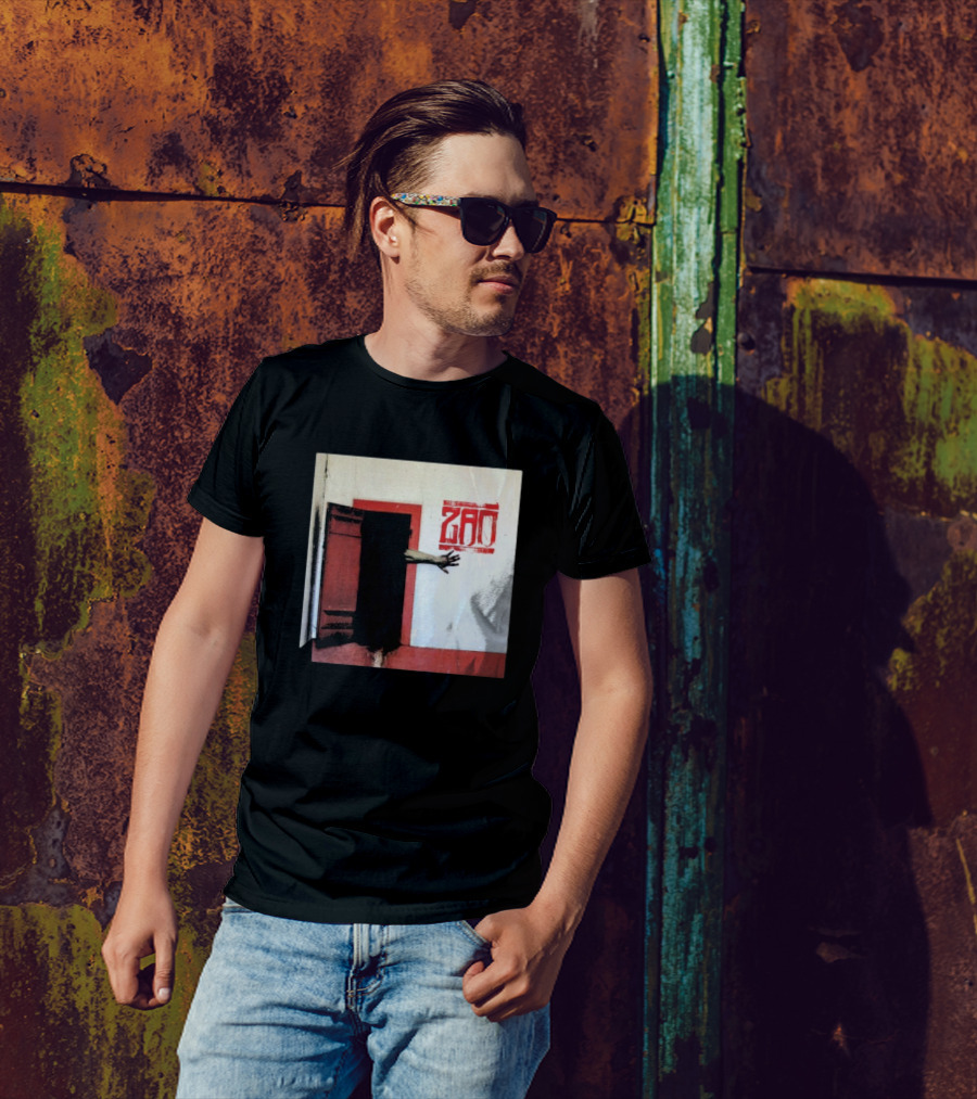 Zao The Crimson Corridor Arm Reaching Through Doorway T-Shirt