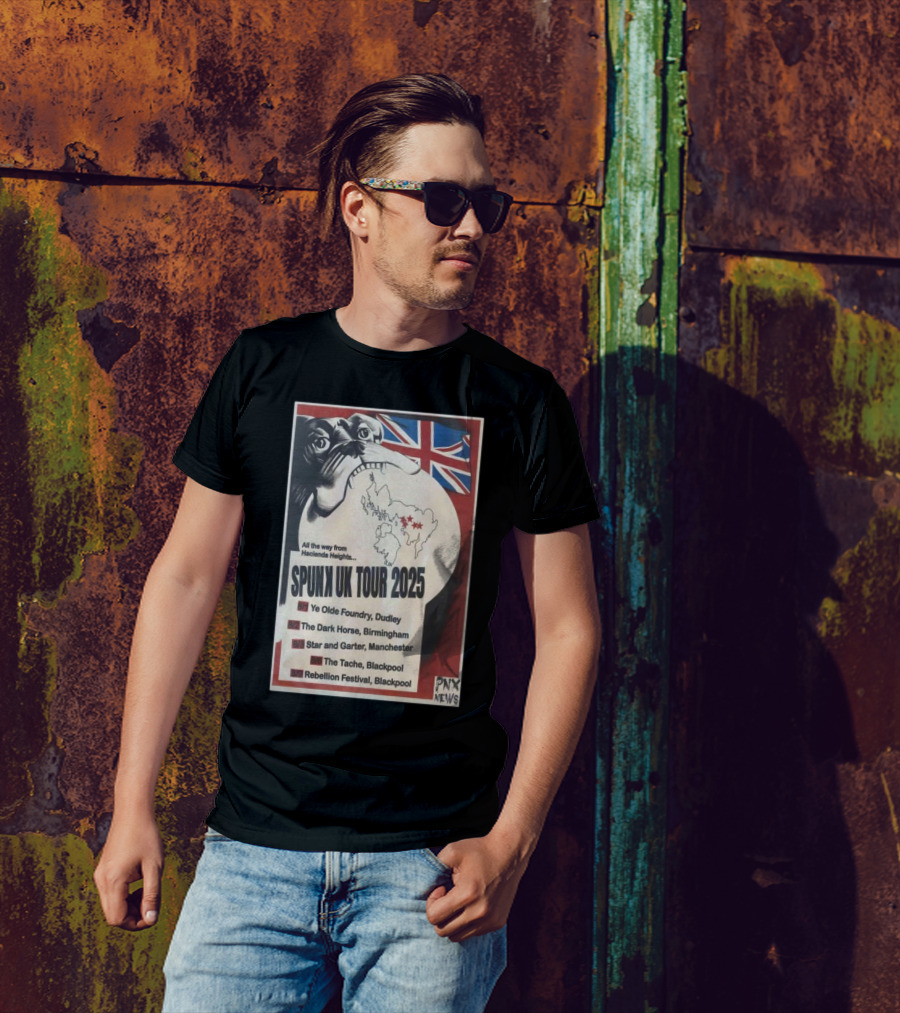Spunk UK 2025 Tour T-Shirt
