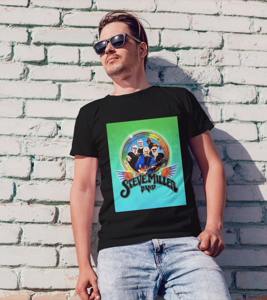 Steve Miller Band 2025 Hitting The Road Tour Vintage Winged Artwork T-Shirt