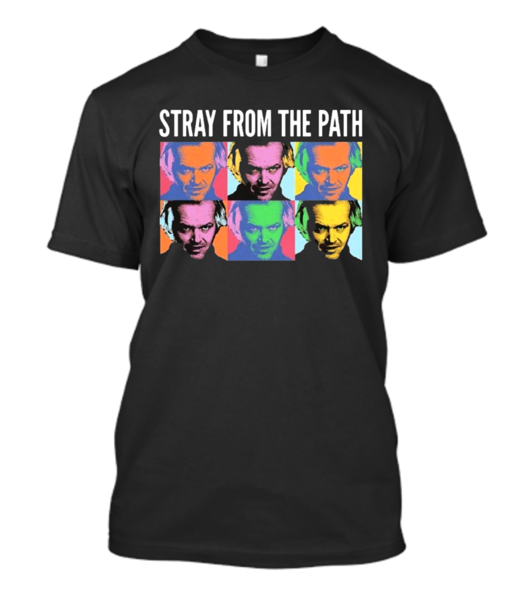 Stray From The Path Kubrick Stare Pop Art Style T-Shirt