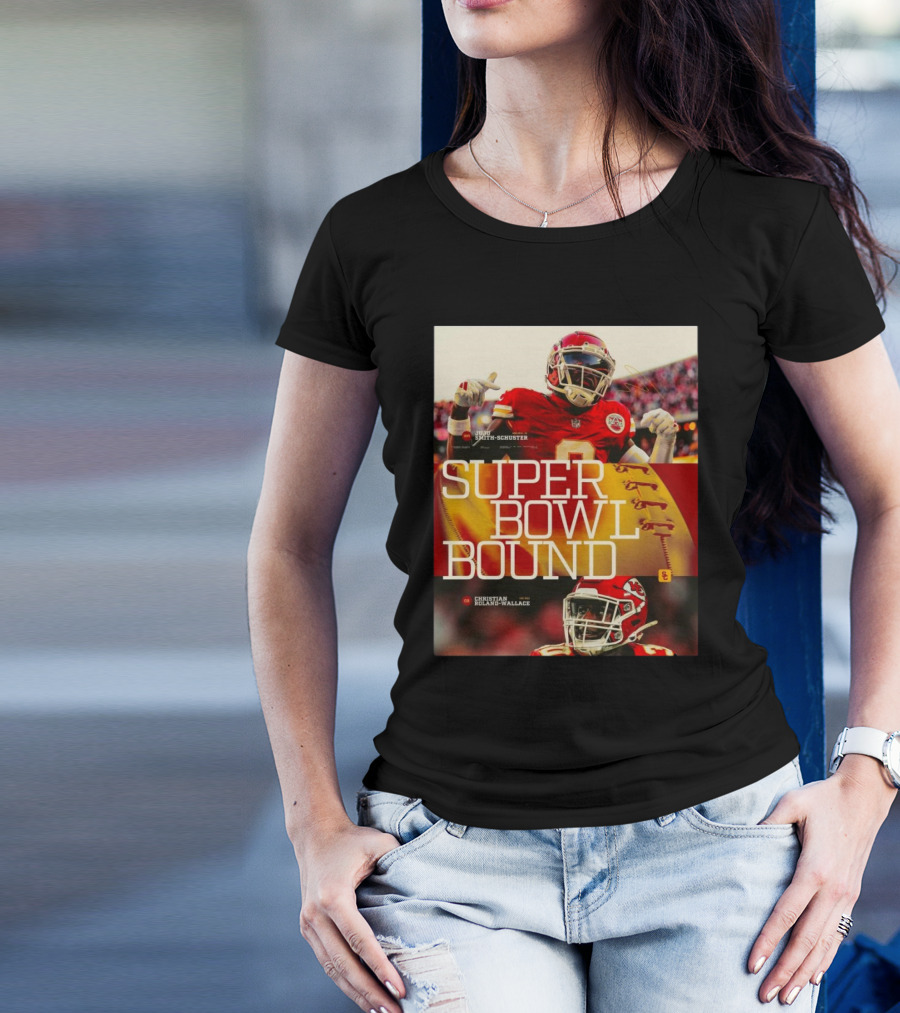 Super Bowl Bound Juju Smith-Schuster Christian Roland-Wallace USC Trojans Football T-Shirt