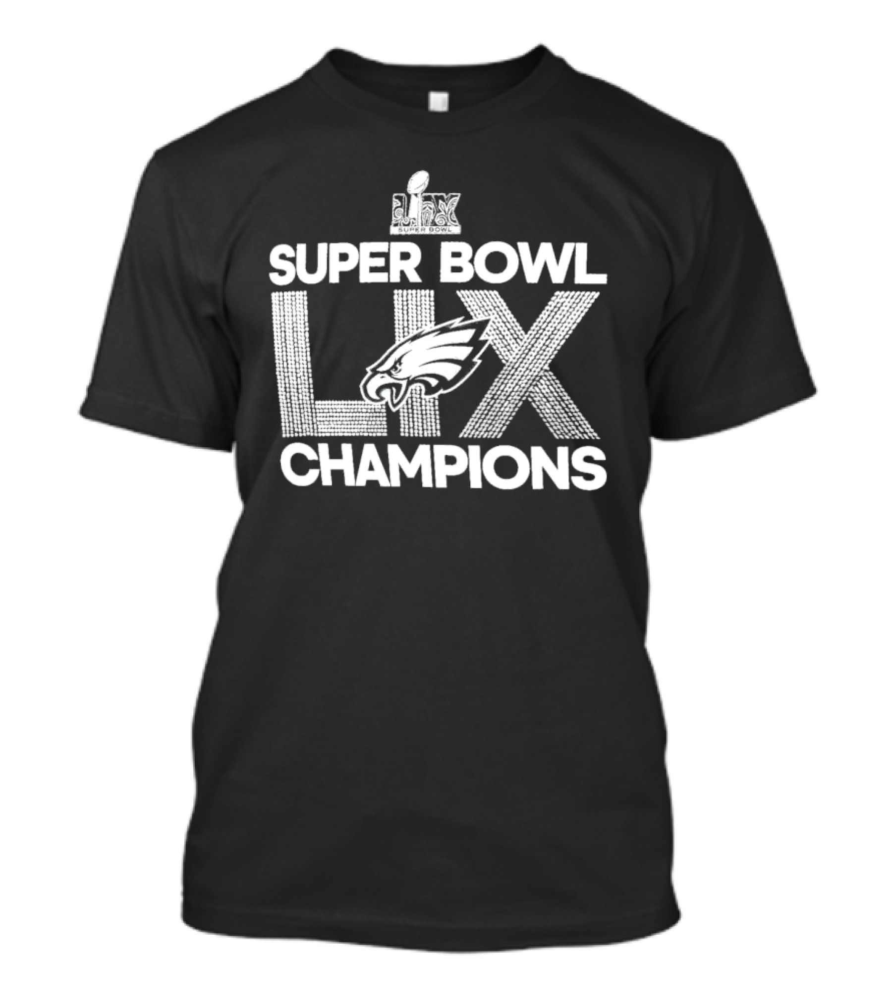 Super Bowl LIX Champions Philadelphia Eagles Logo T-Shirt