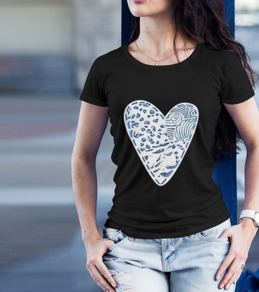 Surf Sisters Dark Heart T-Shirt