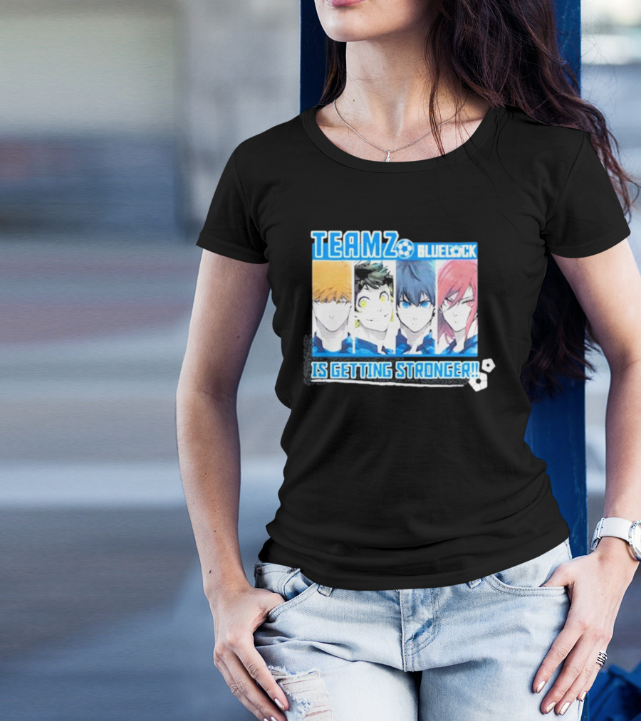 Team Z Bluelock Is Getting Stronger Anime Characters T-Shirt