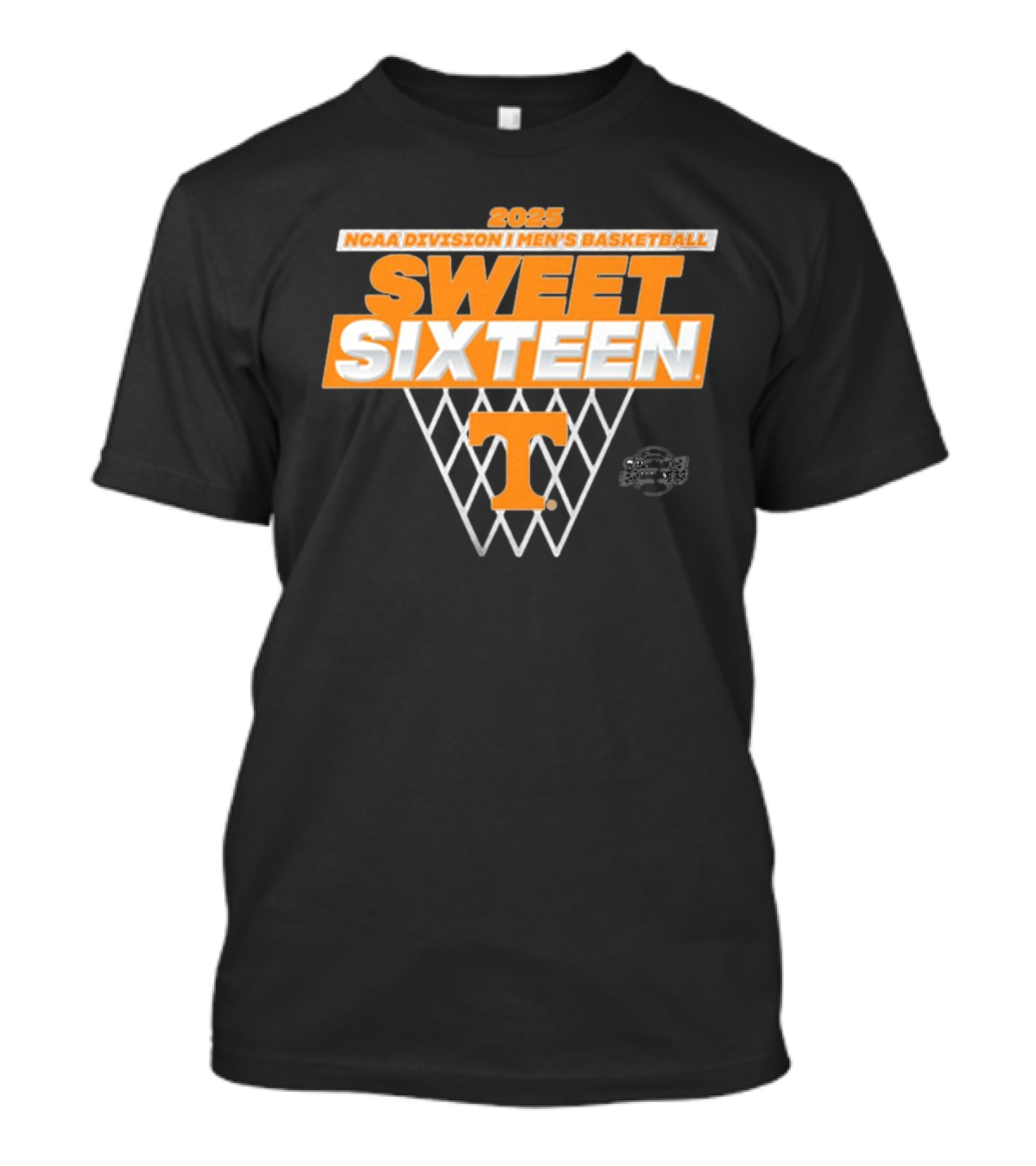 2025 Tennessee Vols Sweet Sixteen NCAA Division I Men's Basketball March Madness T-Shirt