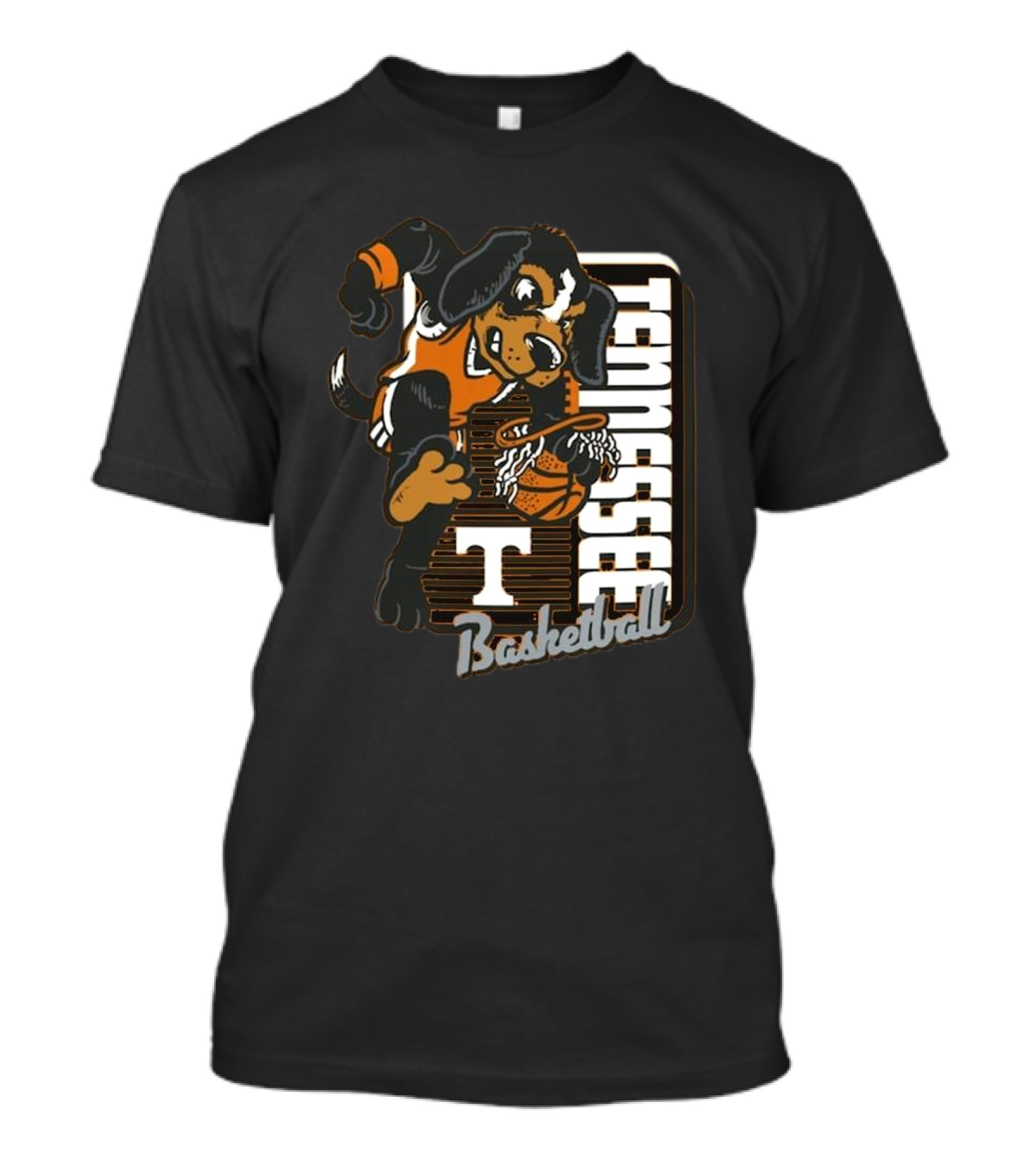 Tennessee Volunteers Basketball Mascot Dunk Comfort Colors 2025 T-Shirt