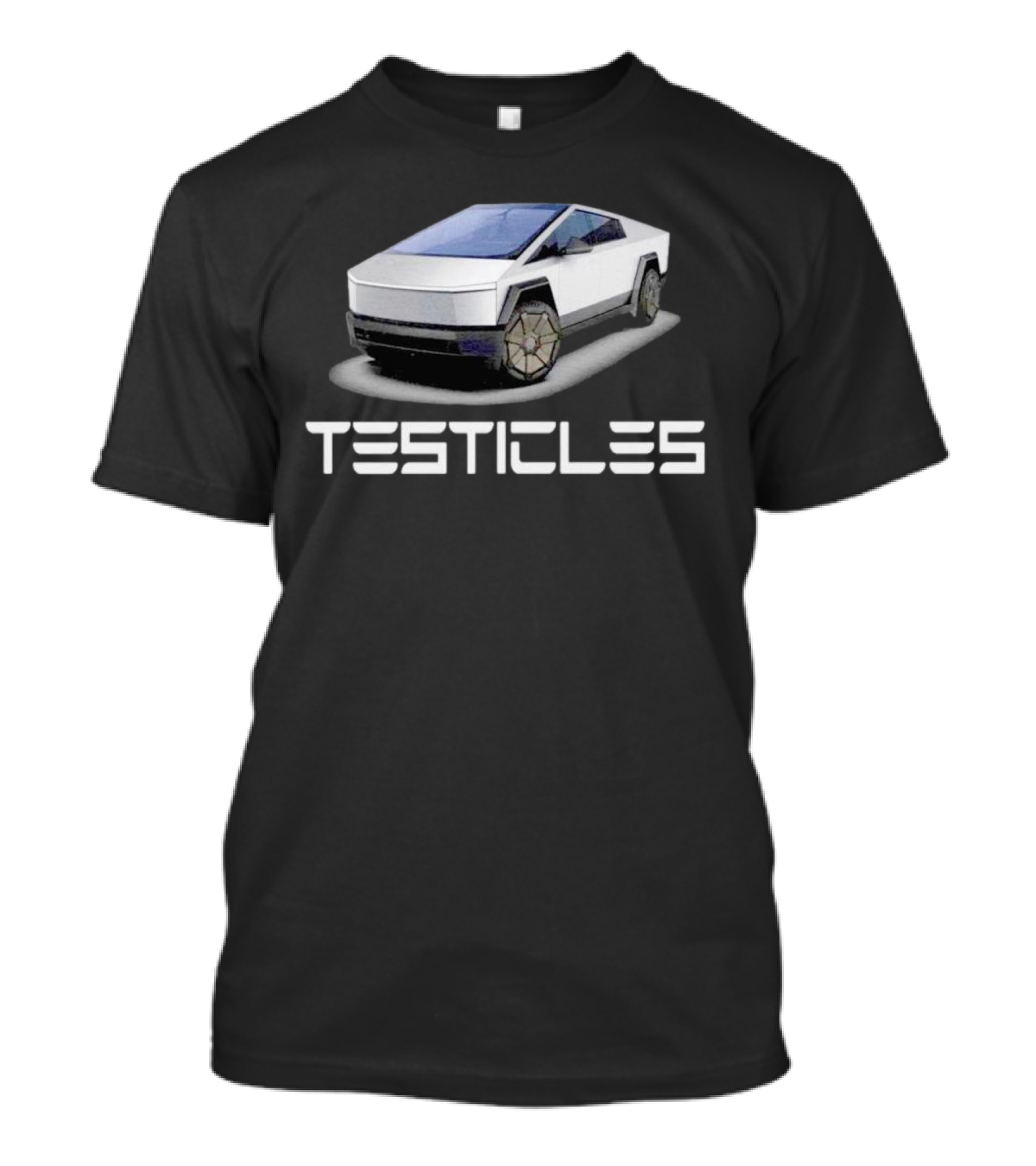 Testicles Cybertruck Car T-Shirt
