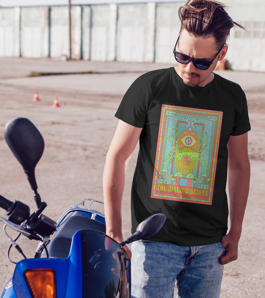 The Disco Biscuits Boulder Theater Santa Cruz Catalyst Crystal Bay 2025 T-Shirt