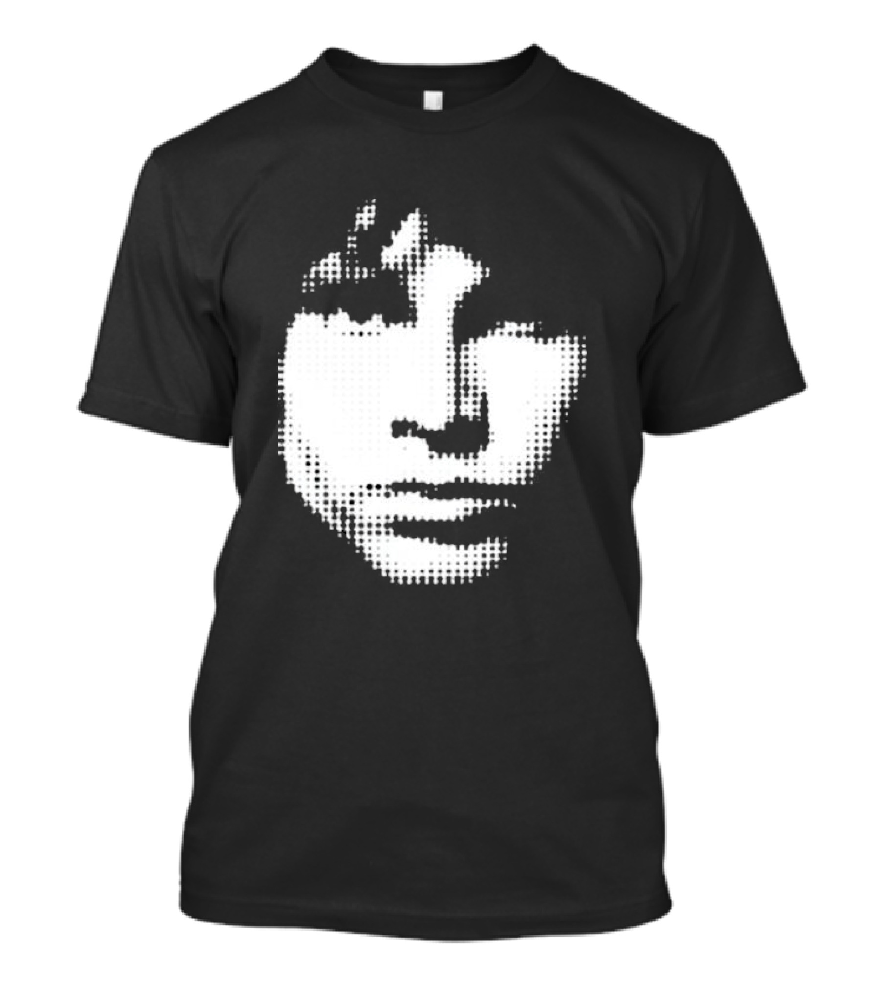 The Doors Jim Morrison Anniversary Retro Face Dot Style T-Shirt