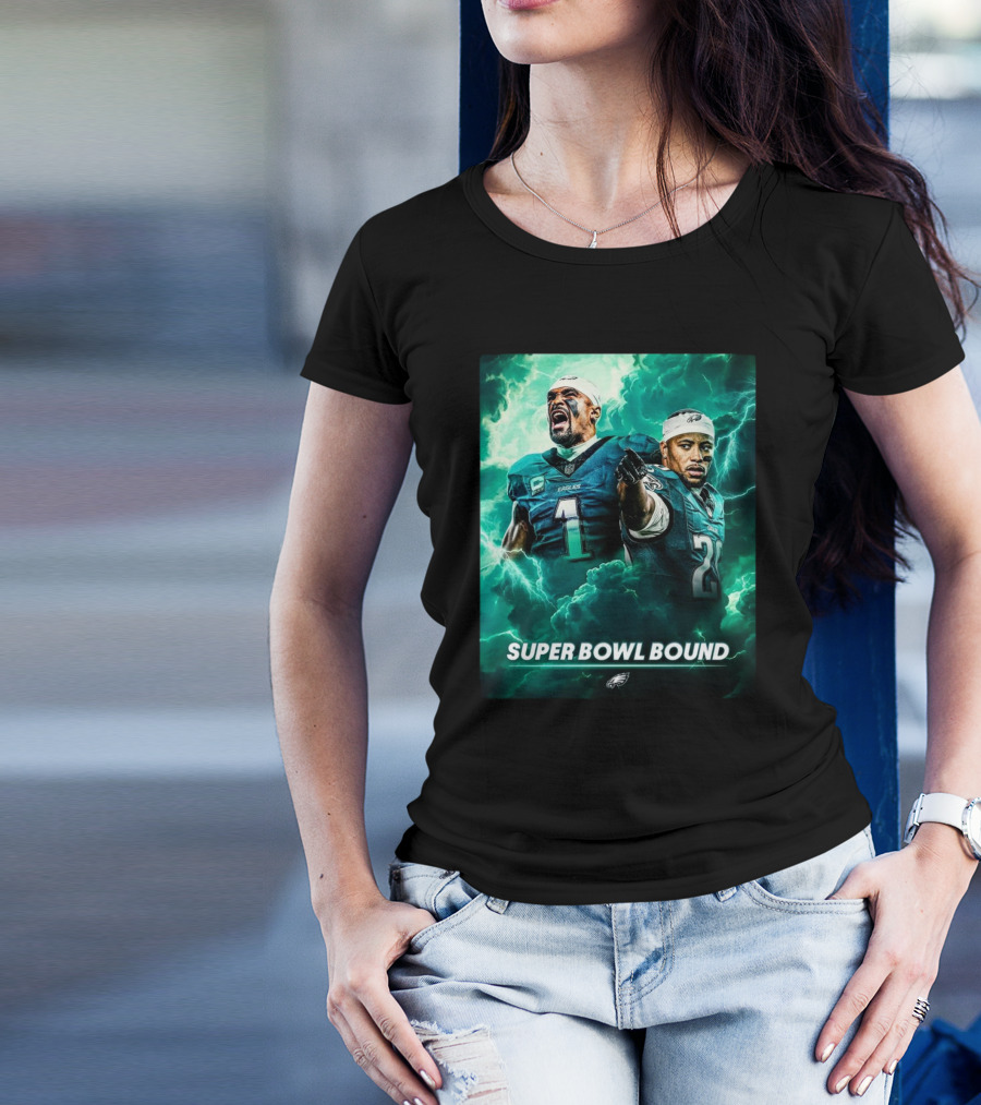 Eagles Super Bowl Bound NFC Champs NFL Prime Video T-Shirt