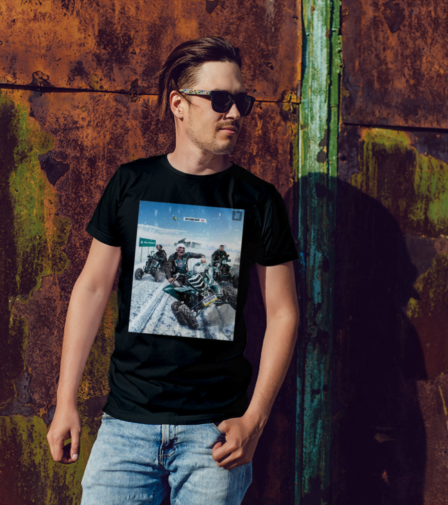 Super Bowl Bound Philadelphia Eagles Riding ATVs To New Orleans Victory T-Shirt
