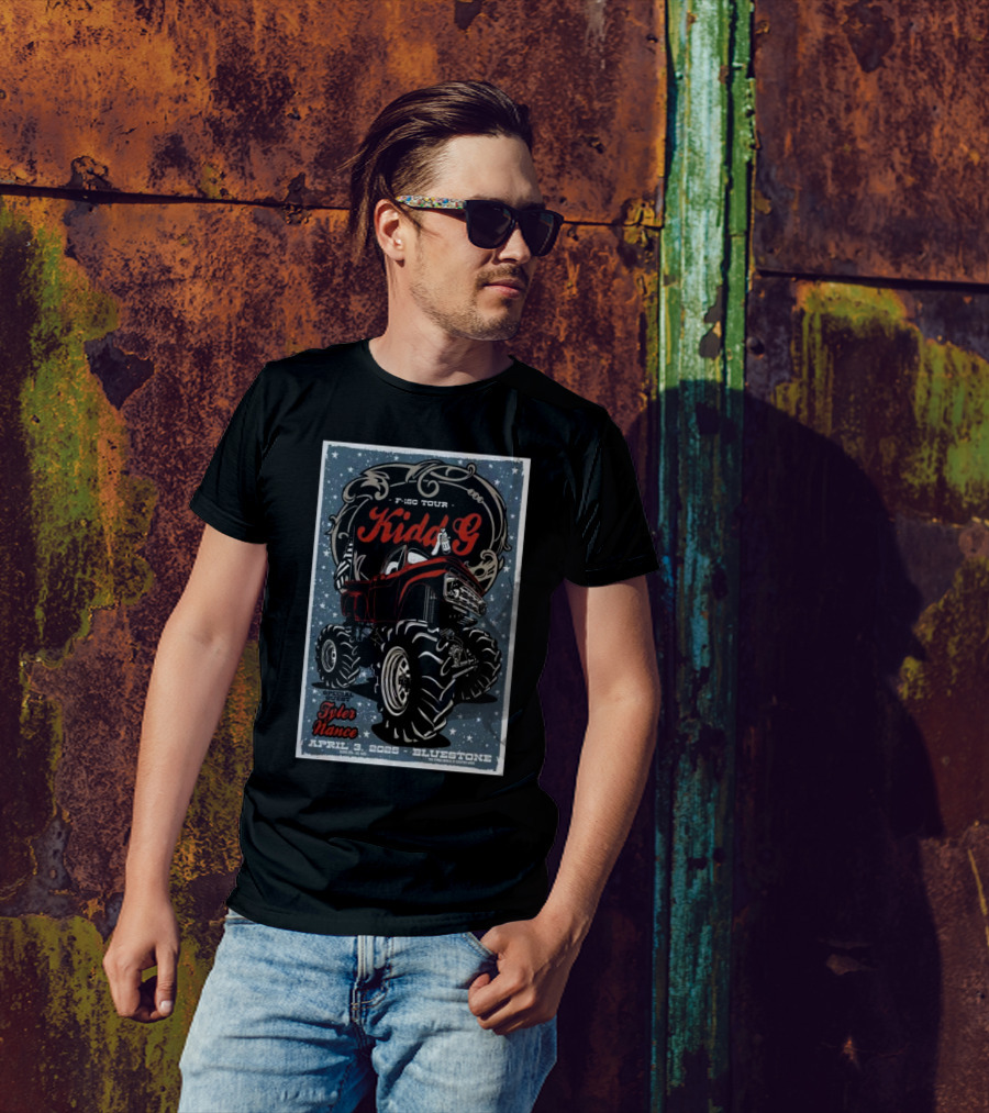 Kidd G F-150 Tour Columbus Bluestone April 3 2025 Special Guest Tyler Vance T-Shirt