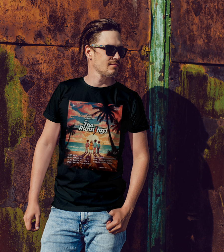 The Runnings Ein Sommer Mit Tour Köln Erfurt Berlin Back To Future Dresden Zwickau Zytanien 2025 T-Shirt