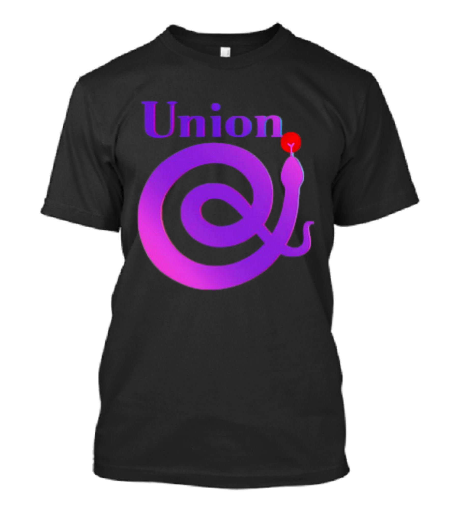 Union Snake Spiral With Red Tongue T-Shirt