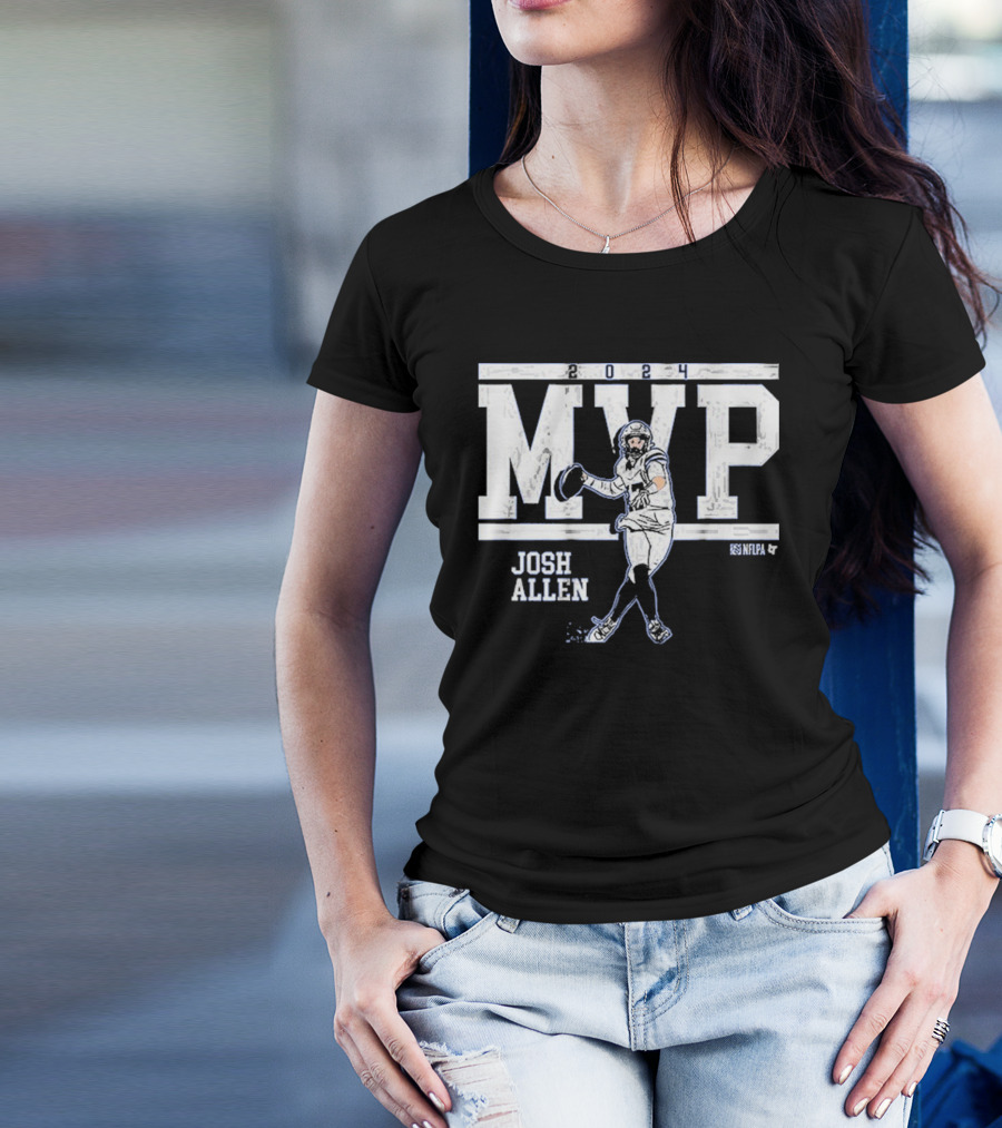 2024 MVP Josh Allen Football Player T-Shirt