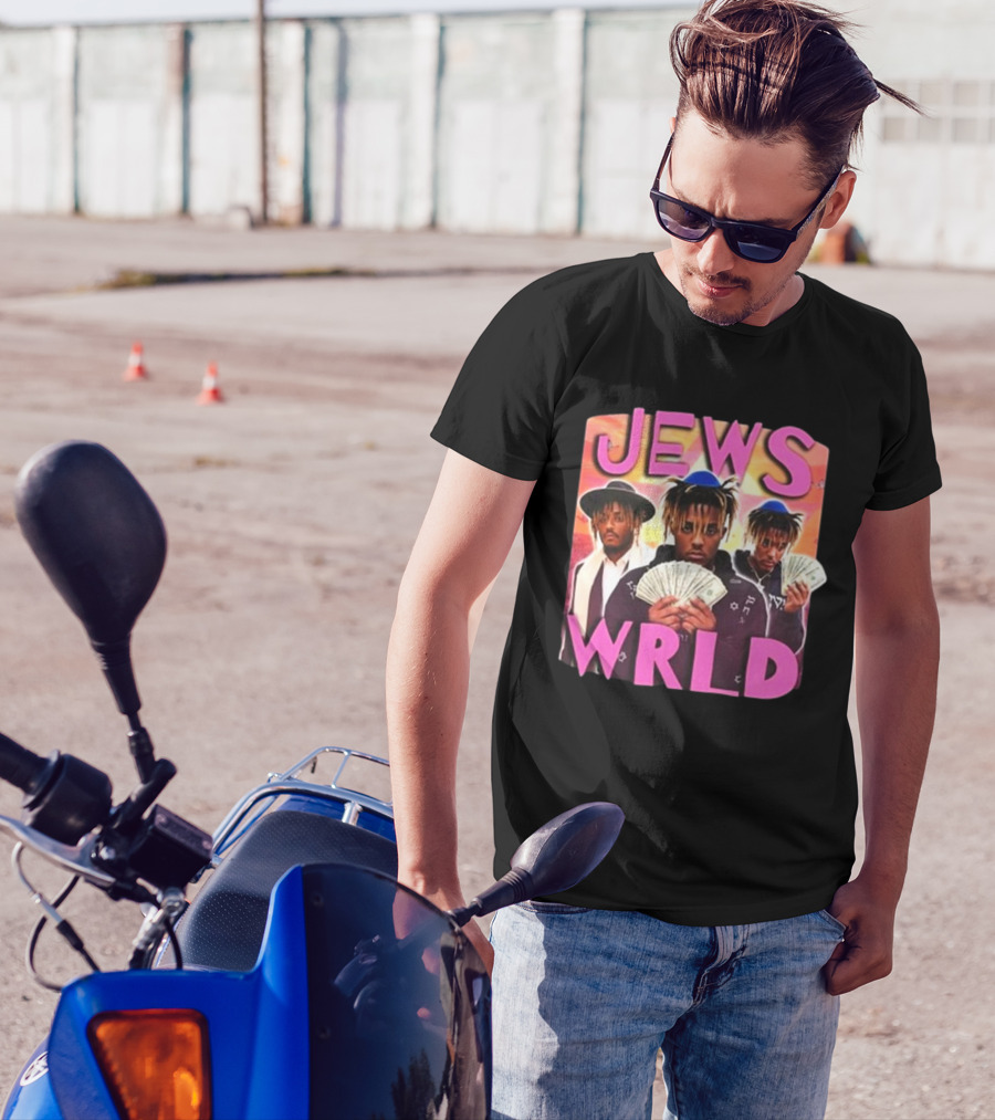 Jews WRLD Money Trio Judaica Style T-Shirt