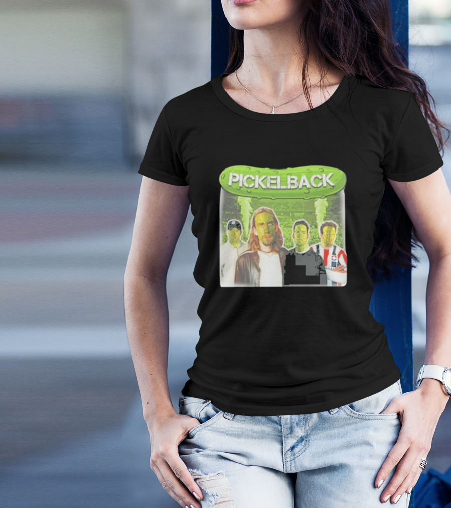 Trendfits Pickelback Band Pickle Parody T-Shirt