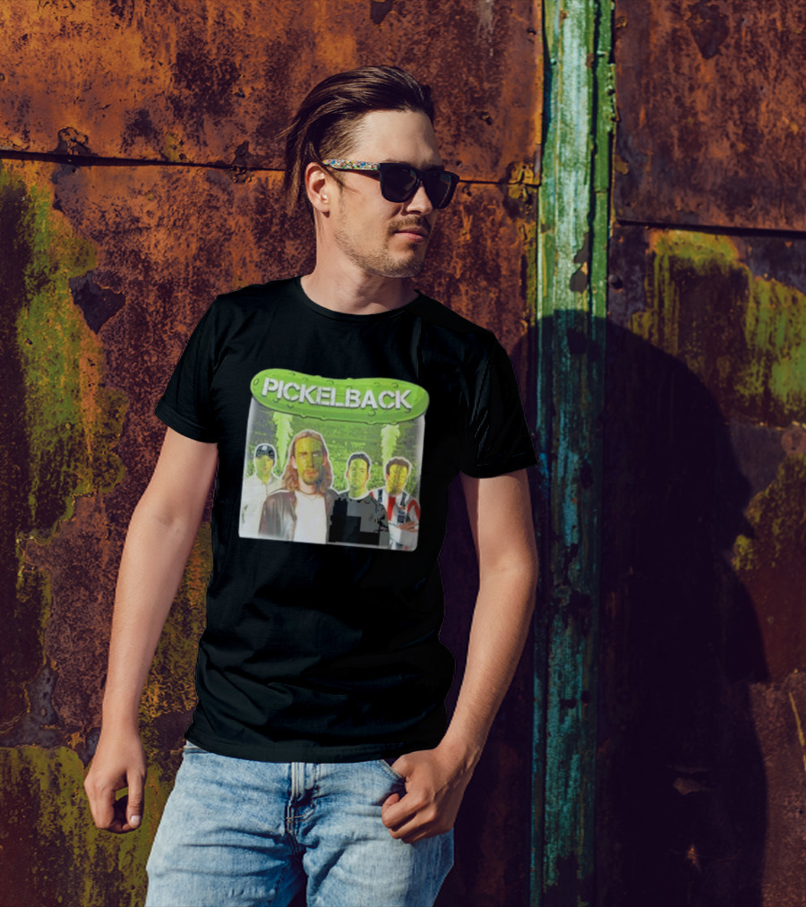 Trendfits Pickelback Band Pickle Parody T-Shirt