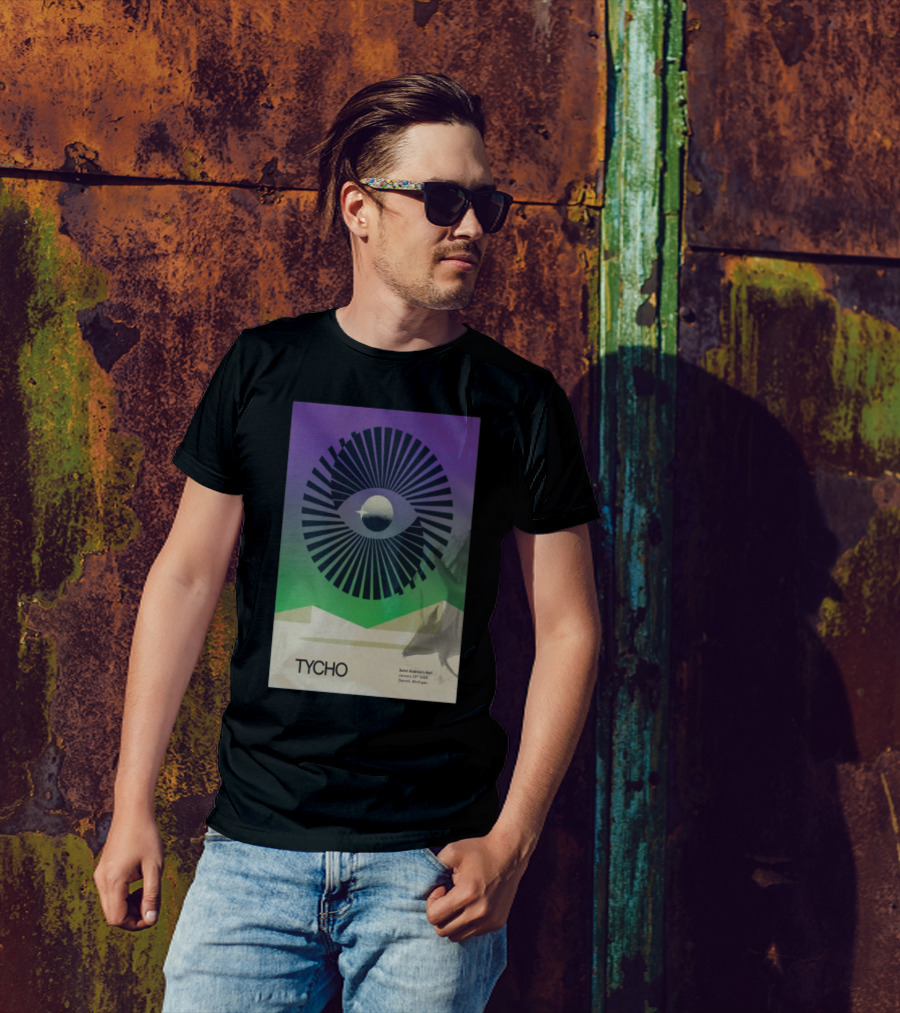 Tycho Saint Andrew's Hall January 23 2025 Detroit Michigan T-Shirt