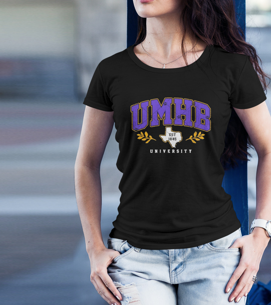 UMHB University Vintage Retro Texas Est 1845 T-Shirt