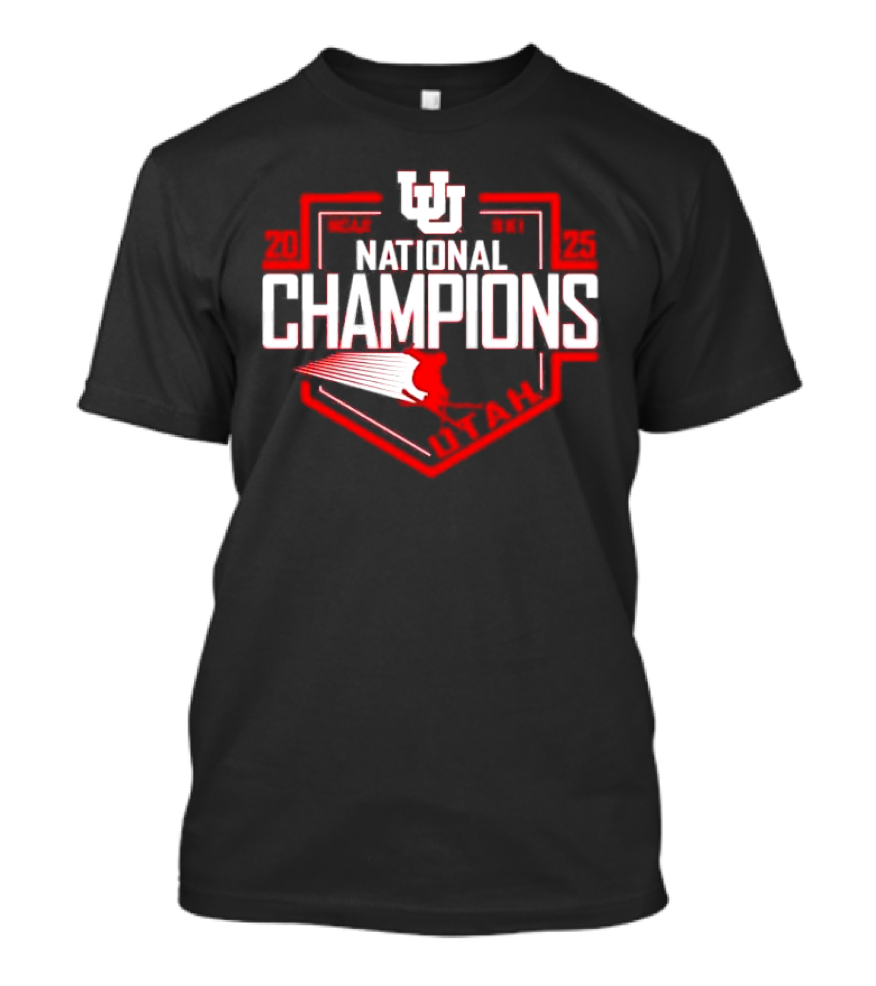 Utah Utes 2025 National Champions NCAA Skiing T-Shirt