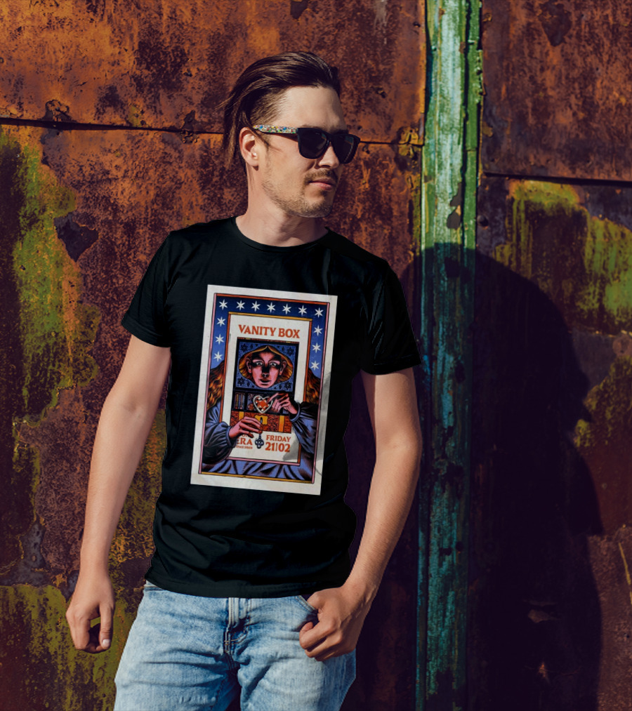 Vanity Box Vera Space Siren Friday February 21 2025 Groningen T-Shirt