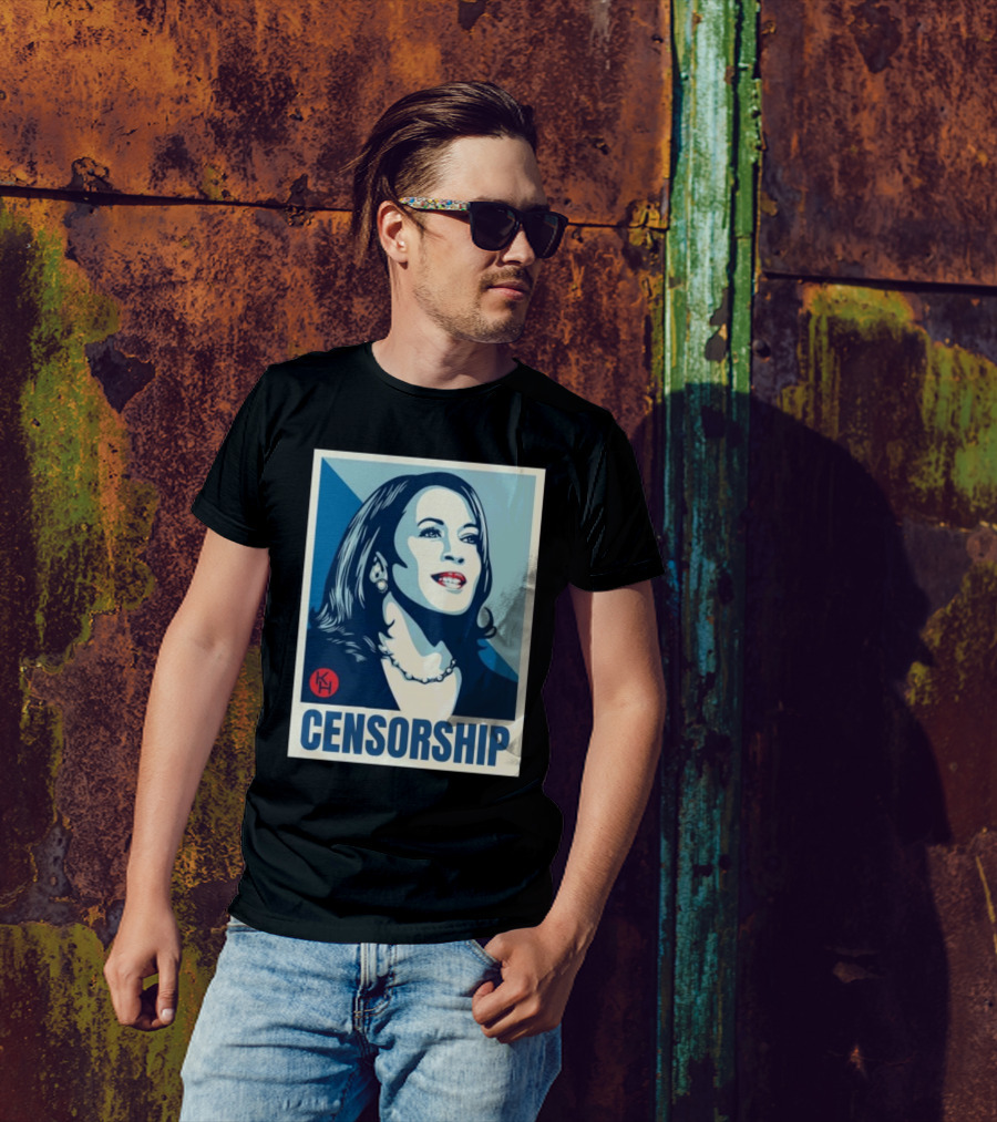 Viva Frei Kamala Harris KH Censorship T-Shirt