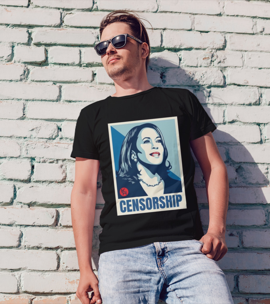 Viva Frei Kamala Harris KH Censorship T-Shirt