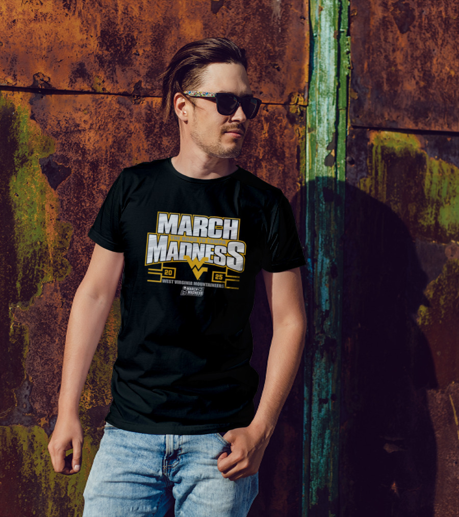 West Virginia Mountaineers 2025 NCAA March Madness The Road To Tampa T-Shirt