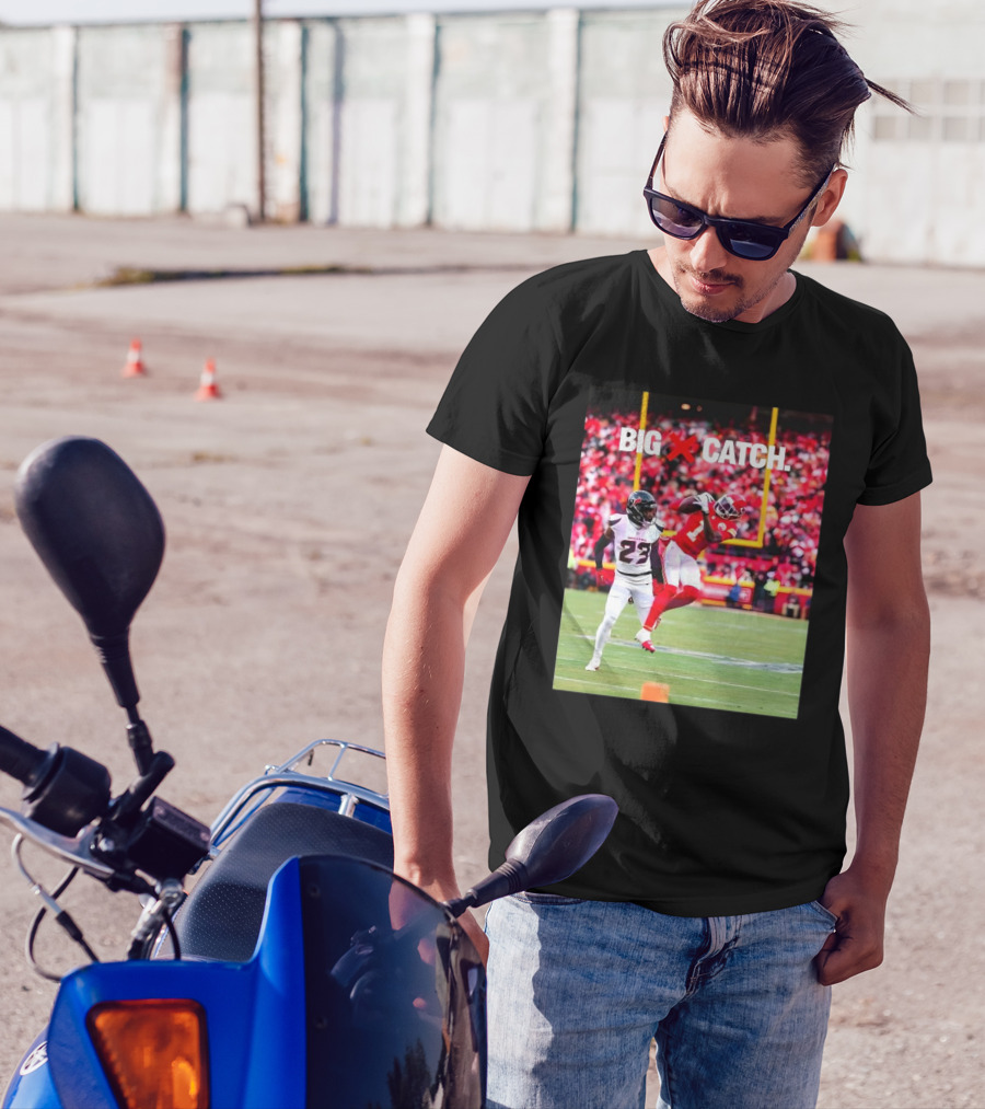 "Xavier Worthy Big Catch Kansas City Chiefs Vs Houston Texans 2025" T-Shirt