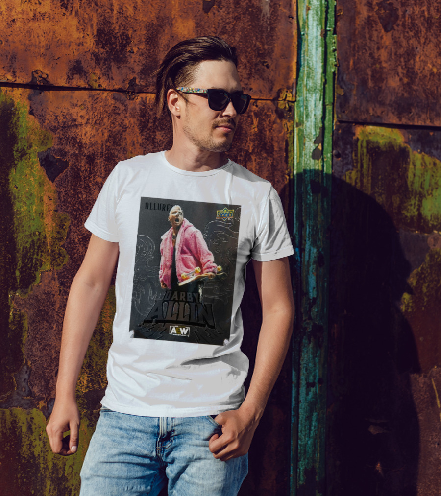 ALLURE Darby Allin Upper Deck AEW All Elite Wrestling 2024 T-Shirt