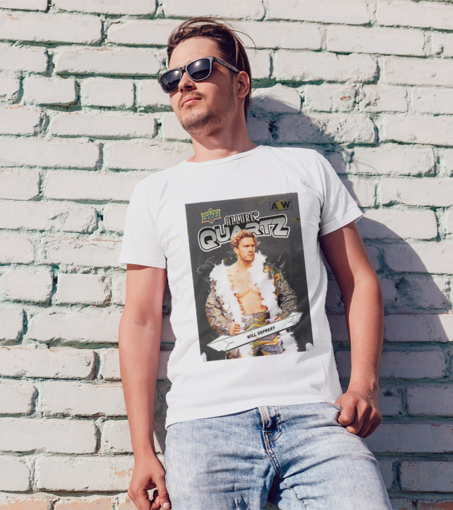 Upper Deck Allure Quartz Will Ospreay AEW All Elite Wrestling 2024 T-Shirt