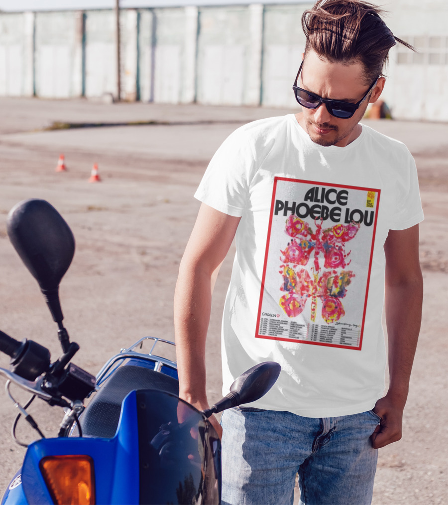 Alice Phoebe Lou EU Tour 2025 Copenhagen To Berlin April May Cordelia T-Shirt