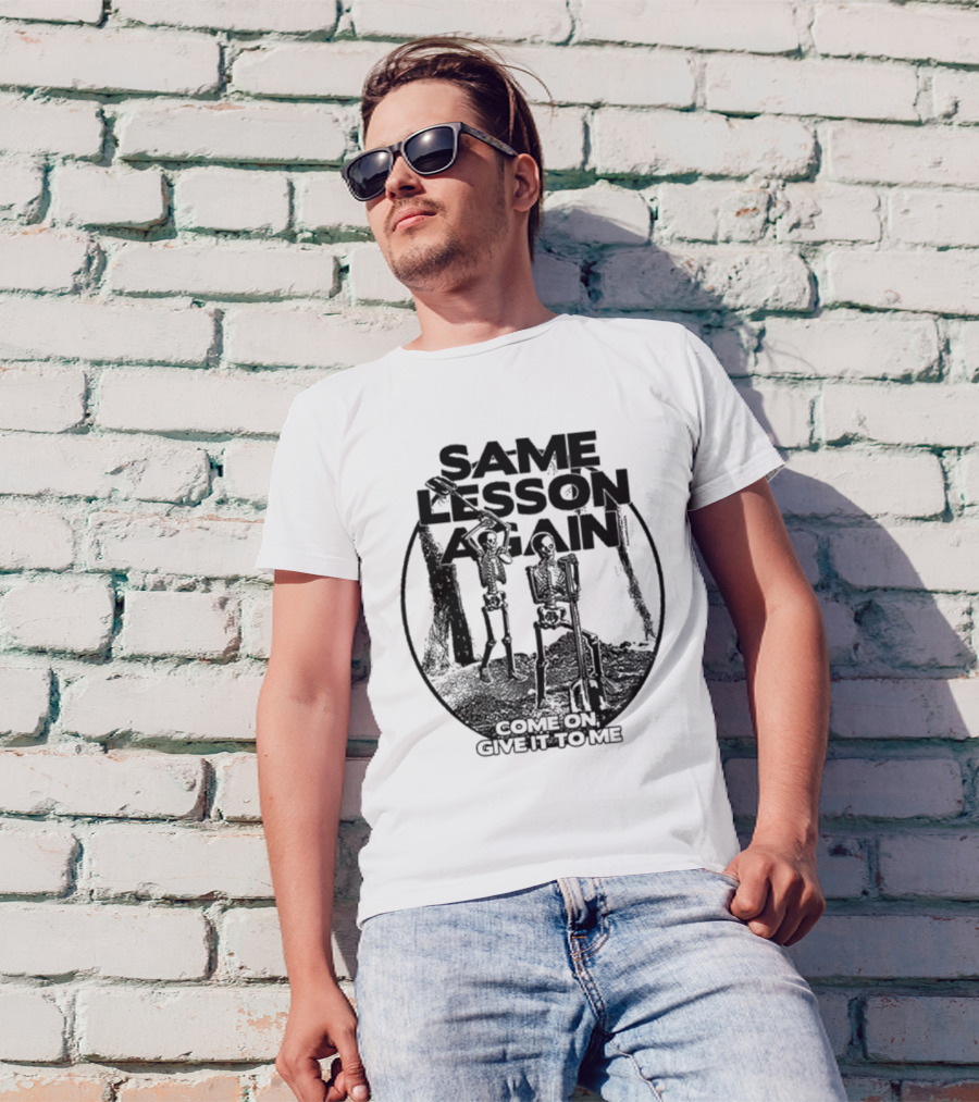 2025 Paramore Same Lesson Again T-Shirt