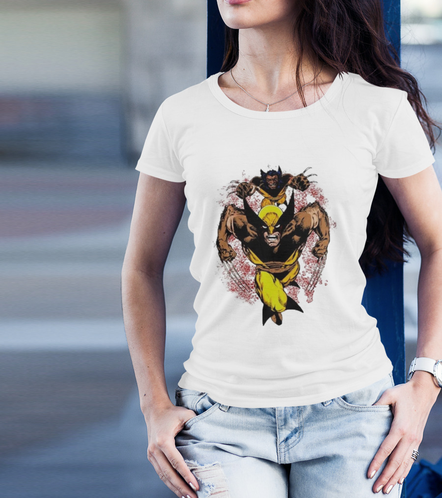 2025 Wolverine And Sabretooth Marvel Ashtro Logan T-Shirt