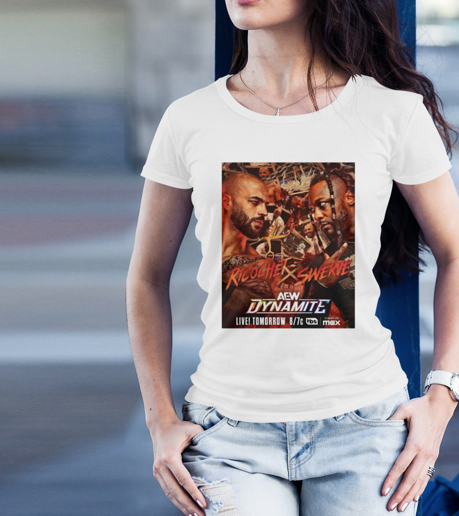 AEW Dynamite Ricochet Vs Swerve Live Tomorrow 8/7c On TBS And Max T-Shirt