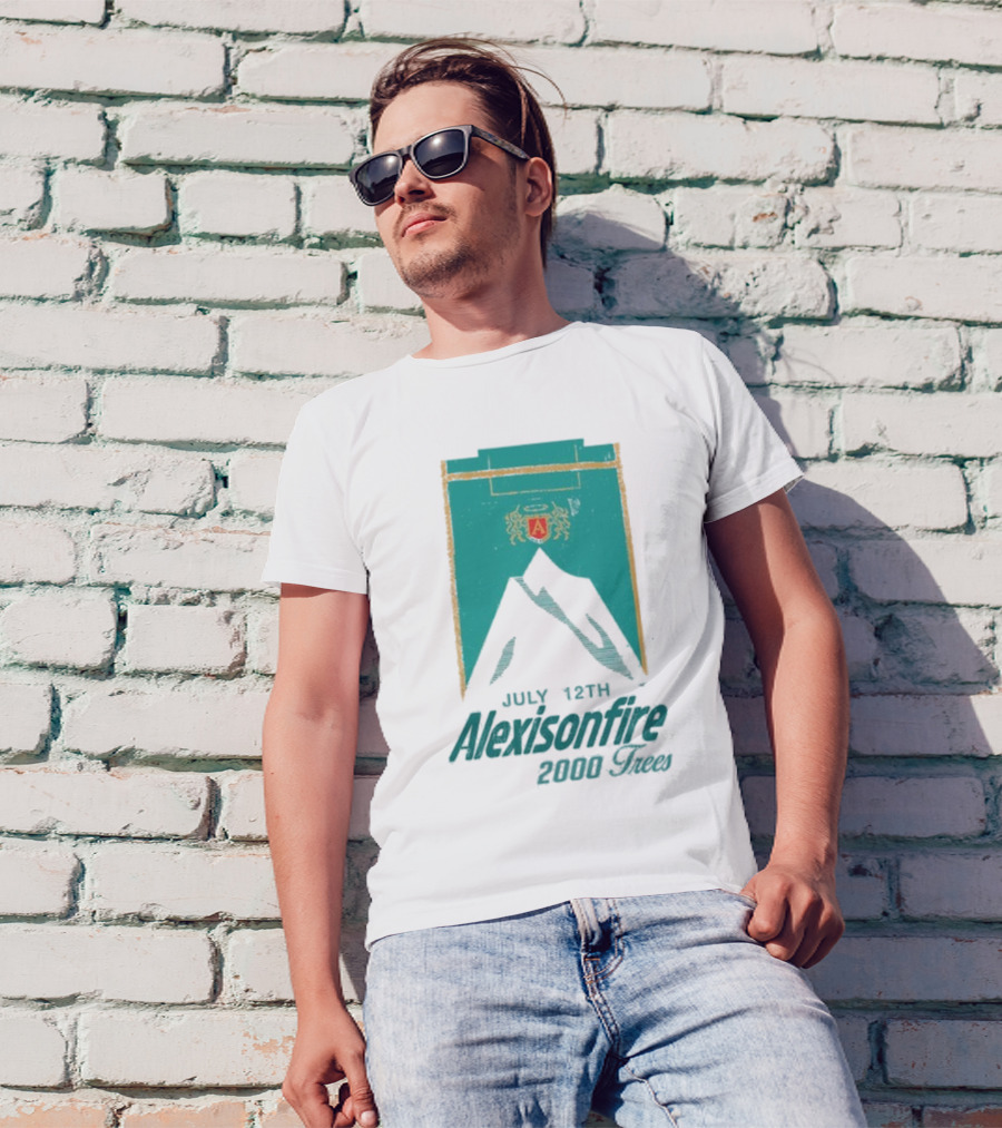 Allotment Trees X Alexisonfire July 12th 2005 Tour T-Shirt