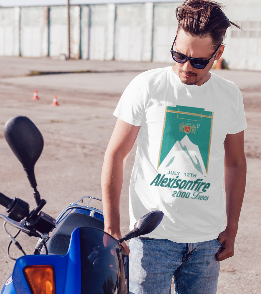 Allotment Trees X Alexisonfire July 12th 2005 Tour T-Shirt