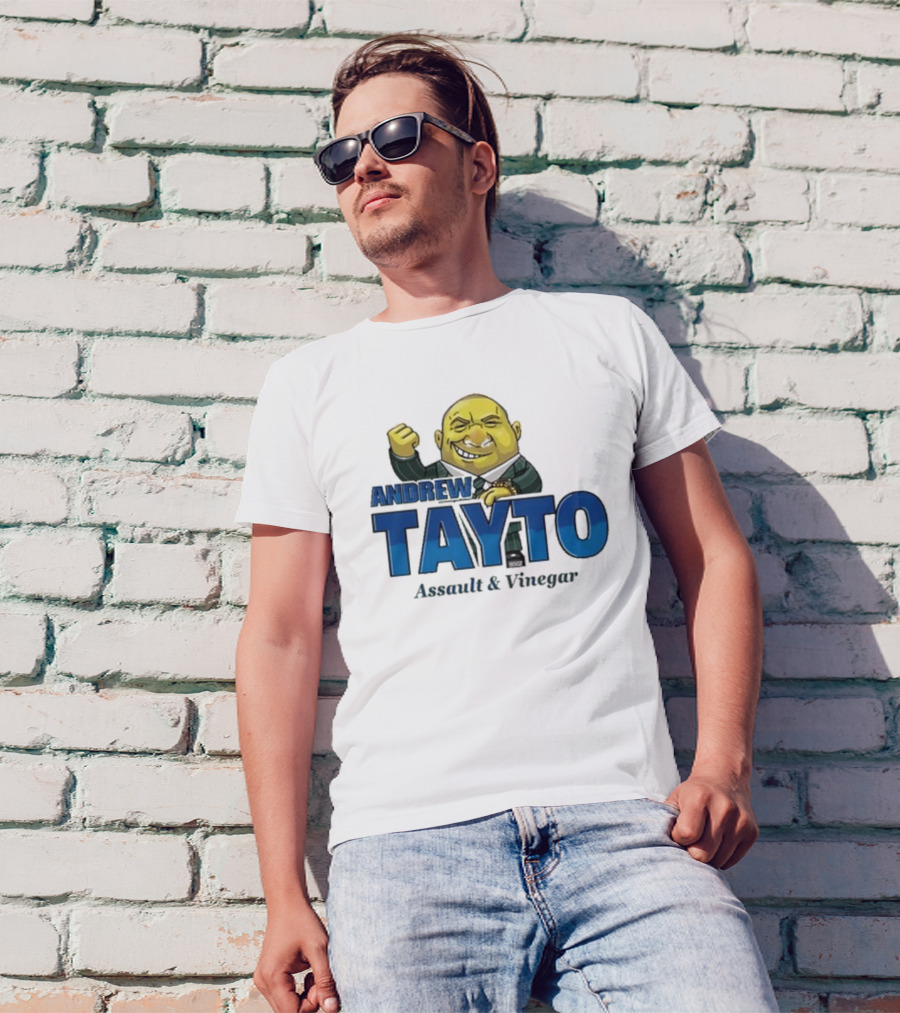 Andrew Tayto Assault & Vinegar Waterford Whispers Charity T-Shirt