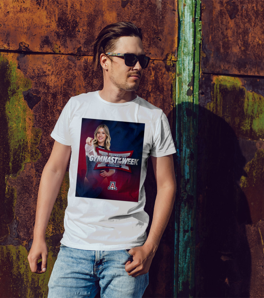 Arizona Gymnastics Alysen Fears Big 12 Gymnast Of The Week T-Shirt