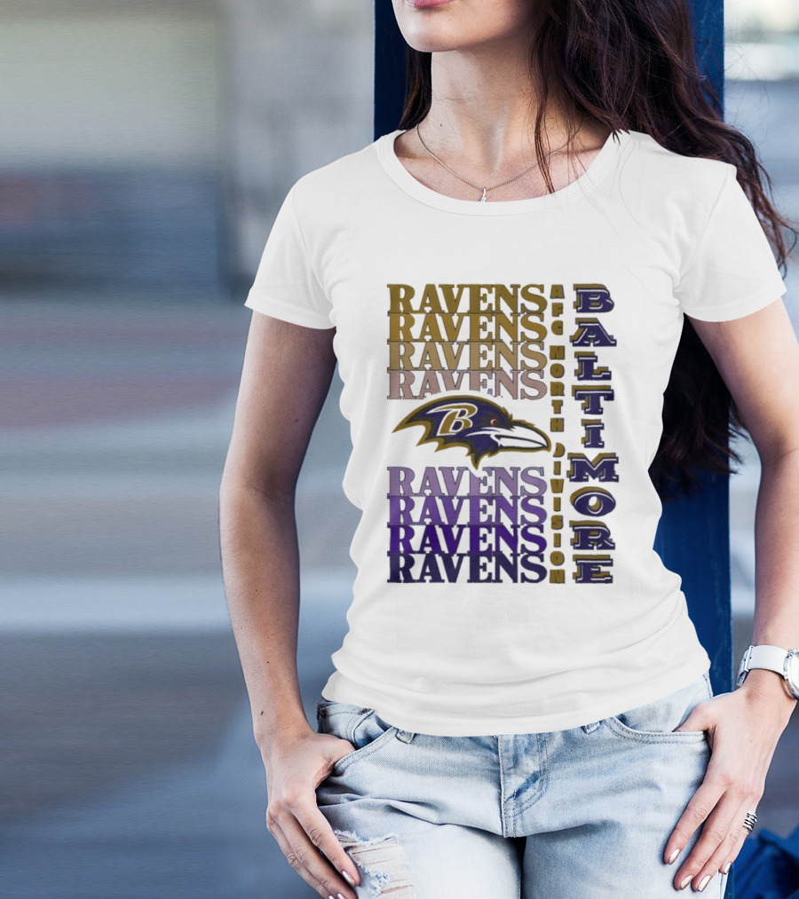 Baltimore Ravens AFC North Division Baltimore Ravens Ravens Ravens Ravens Ravens T-Shirt