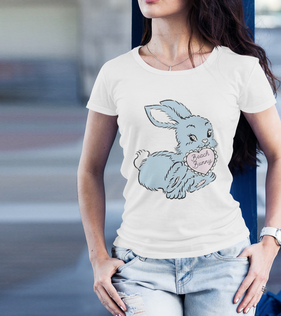 Beach Bunny Heart Bunny T-Shirt
