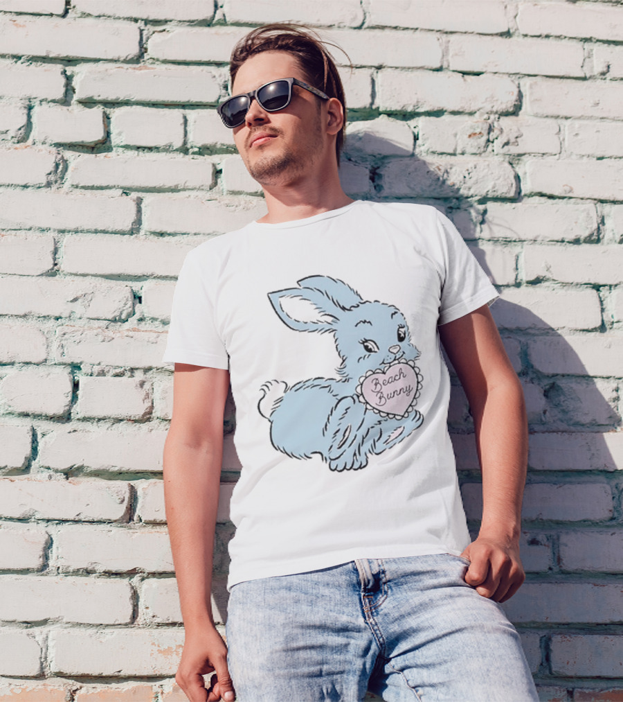 Beach Bunny Heart Bunny T-Shirt