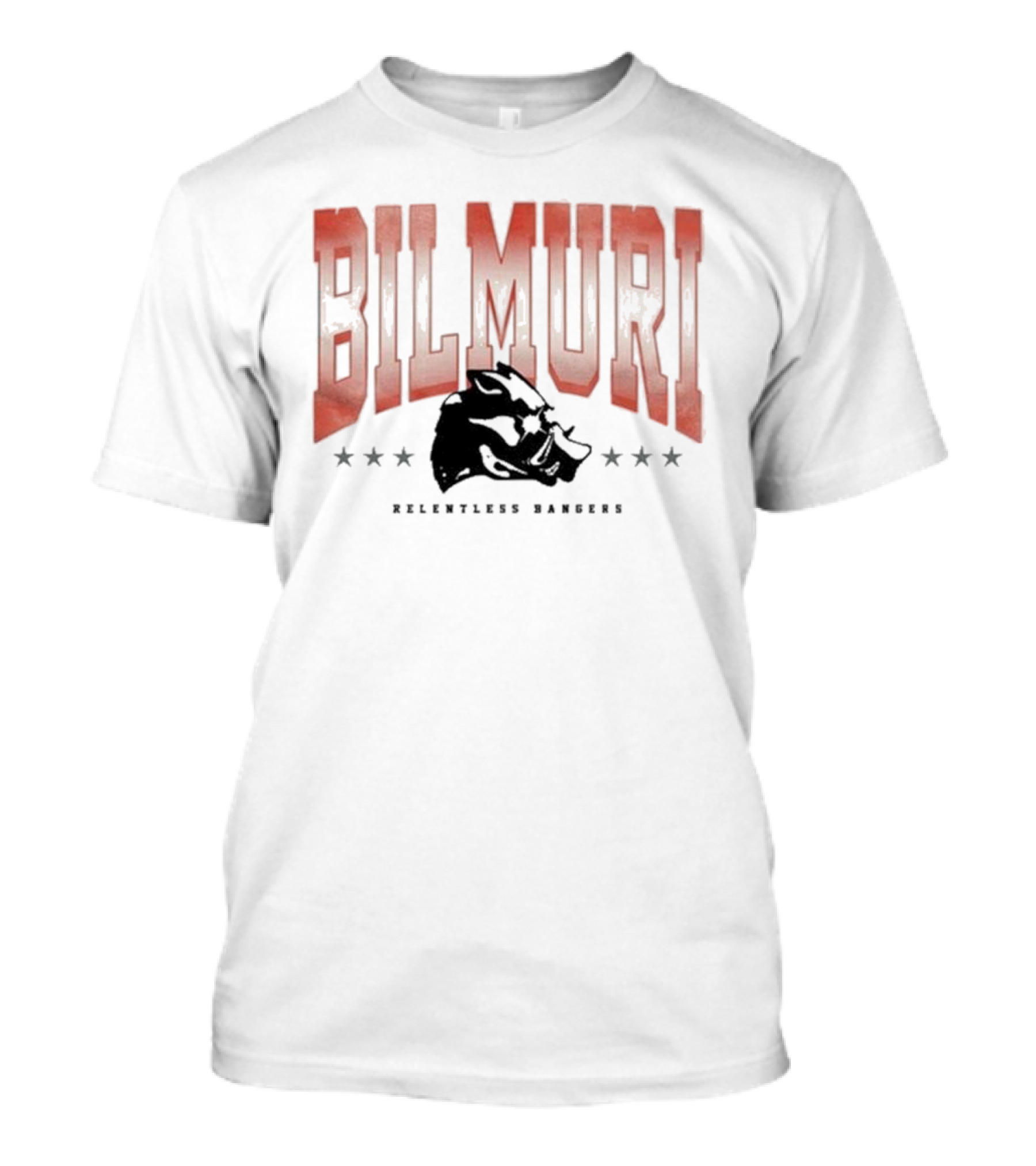 Bilmuri Relentless Bangers Hog Five Stars T-Shirt