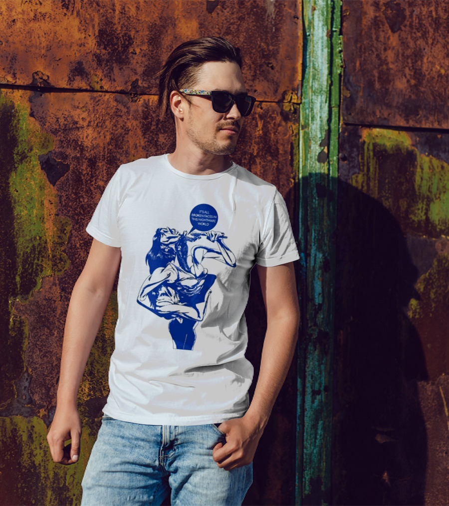 Chat Pile Broken Faces Nightmare World T-Shirt